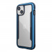 Raptic Shield Case - хибриден удароустойчив кейс за iPhone 14 (син-прозрачен) 1