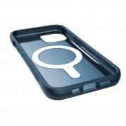 Raptic EcoElement Clutch Case - биоразградим хибриден удароустойчив кейс с MagSafe за iPhone 14 (син) 1