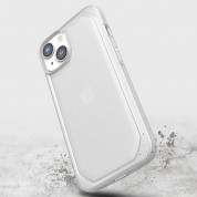Raptic EcoElement Slim Case - биоразградим хибриден удароустойчив кейс за iPhone 14 (прозрачен) 1