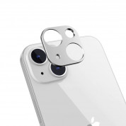 SwitchEasy LenShield Aluminum Camera Lens Protector - предпазна метална плочка за камерата на iPhone 14, iPhone 14 Plus (сребрист)