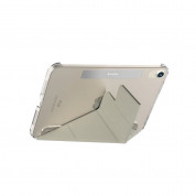 SwitchEasy Origami Nude Case - полиуретанов кейс и поставка за iPad mini 6 (2021) (сив-прозрачен) 4