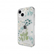 MagEasy Glamour Fresco Case - дизайнерски хибриден удароустойчив кейс за iPhone 14 (прозрачен) 1