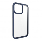 SwitchEasy AERO Plus Case - хибриден удароустойчив кейс за iPhone 14 (син-прозрачен) 2