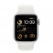 Apple Watch SE2 GPS, 40mm Silver Aluminium Case with White Sport Band - умен часовник от Apple 2