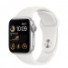 Apple Watch SE2 GPS, 40mm Silver Aluminium Case with White Sport Band - умен часовник от Apple 1