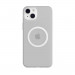 SwitchEasy Gravity M Case - тънък полипропиленов кейс с Magsafe за iPhone 14 Plus (бял-прозрачен) 1