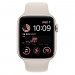 Apple Watch SE2 Cellular, 44mm Starlight Aluminium Case with Starlight Sport Band - умен часовник от Apple 2