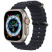 Apple Watch Ultra Cellular, 49mm Titanium Case with Midnight Ocean Band - умен часовник от Apple 1