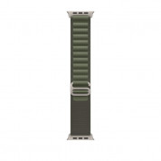 Apple Watch Ultra Cellular, 49mm Titanium Case with Green Alpine Loop Small - умен часовник от Apple 2