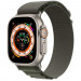 Apple Watch Ultra Cellular, 49mm Titanium Case with Green Alpine Loop Medium - умен часовник от Apple 1