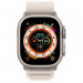 Apple Watch Ultra Cellular, 49mm Titanium Case with Starlight Alpine Loop Small - умен часовник от Apple 2