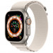 Apple Watch Ultra Cellular, 49mm Titanium Case with Starlight Alpine Loop Small - умен часовник от Apple 1