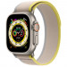 Apple Watch Ultra Cellular, 49mm Titanium Case with Yellow/Beige Trail Loop M/L - умен часовник от Apple 1