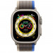 Apple Watch Ultra Cellular, 49mm Titanium Case with Blue/Gray Trail Loop M/L - умен часовник от Apple 2