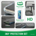 4smarts 360° Premium Protection Set - хибриден удароустойчив кейс с MagSafe и стъклено защитно покритие за дисплея на iPhone 14 (прозрачен) 4