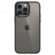 Spigen Ultra Hybrid Case - хибриден кейс с висока степен на защита за iPhone 14 Pro Max (черен-прозрачен) 1