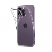 Spigen Liquid Crystal Case - тънък силиконов (TPU) калъф за iPhone 14 Pro (прозрачен)  1