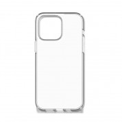Spigen Liquid Crystal Case - тънък силиконов (TPU) калъф за iPhone 14 Pro (прозрачен)  6