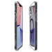 Spigen Ultra Hybrid MagSafe Case - хибриден кейс с висока степен на защита с MagSafe за iPhone 14 (черен-прозрачен)  13
