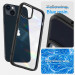 Spigen Ultra Hybrid Case - хибриден кейс с висока степен на защита за iPhone 14 (черен-прозрачен) 7