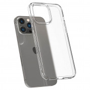 Spigen Ultra Hybrid Case - хибриден кейс с висока степен на защита за iPhone 14 Pro Max (прозрачен-матиран) 4
