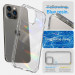 Spigen Ultra Hybrid Case - хибриден кейс с висока степен на защита за iPhone 14 Pro Max (прозрачен-матиран) 8