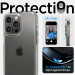 Spigen Ultra Hybrid Case - хибриден кейс с висока степен на защита за iPhone 14 Pro Max (прозрачен-матиран) 9