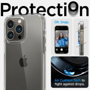 Spigen Ultra Hybrid Case - хибриден кейс с висока степен на защита за iPhone 14 Pro Max (прозрачен) 9