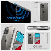 Spigen Ultra Hybrid Case - хибриден кейс с висока степен на защита за iPhone 14 Pro Max (прозрачен) 11