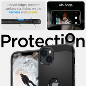 Spigen MagFit Tough Armor Case - хибриден кейс с най-висока степен на защита с MagSafe за iPhone 14 (черен) 9