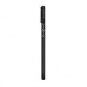 Spigen Thin Fit Case - качествен тънък матиран кейс за iPhone 14 (черен) 3