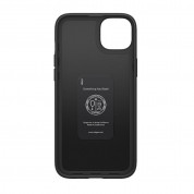 Spigen Thin Fit Case - качествен тънък матиран кейс за iPhone 14 (черен) 8