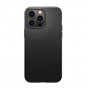 Spigen Thin Fit Case - качествен тънък матиран кейс за iPhone 14 Pro (черен) 1
