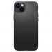 Spigen Thin Fit Case - качествен тънък матиран кейс за iPhone 14 Plus (черен) 2