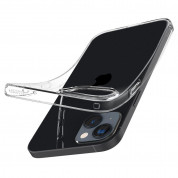 Spigen Liquid Crystal Case - тънък силиконов (TPU) калъф за iPhone 14 Plus (прозрачен)  6