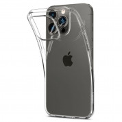 Spigen Liquid Crystal Case - тънък силиконов (TPU) калъф за iPhone 14 Pro Max (прозрачен)  5