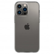 Spigen Liquid Crystal Case - тънък силиконов (TPU) калъф за iPhone 14 Pro Max (прозрачен)  1