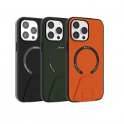 Devia Randy Series Magnetic Case - поликарбонатов кейс с MagSafe за iPhone 14 (черен)