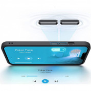 Tech-Protect MagMat MagSafe Case - хибриден удароустойчив кейс с MagSafe за iPhone 14 (черен-мат) 1