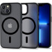 Tech-Protect MagMat MagSafe Case - хибриден удароустойчив кейс с MagSafe за iPhone 14 (черен-мат) 1