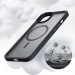Tech-Protect MagMat MagSafe Case - хибриден удароустойчив кейс с MagSafe за iPhone 14 (черен-мат) 4