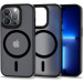 Tech-Protect MagMat MagSafe Case - хибриден удароустойчив кейс с MagSafe за iPhone 14 Pro (черен-мат) 1