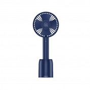 Usams Portable Rotate And Handheld Fan - преносим мини вентилатор с презареждаема батерия (син)
