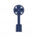 Usams Portable Rotate And Handheld Fan - преносим мини вентилатор с презареждаема батерия (син) 1