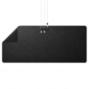 Spigen LD302M Magnetic Desk Pad - коженa подложка (пад) за мишка и клавиатура (черен) 1