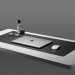 Spigen LD302 Desk Pad - коженa подложка (пад) за мишка и клавиатура (черен) 6
