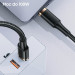 Usams Thunderbolt 3 Cable - USB-C към USB-C кабел с Thunderbolt 3 и поддръжка на 5K (80 см) (черен) 7