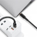Usams Thunderbolt 3 Cable - USB-C към USB-C кабел с Thunderbolt 3 и поддръжка на 5K (80 см) (черен) 4