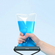 Baseus Cylinder Slide-cover Waterproof Bag Pro - универсален водоустойчив калъф за смартфони до 7.2 инча (син) 8