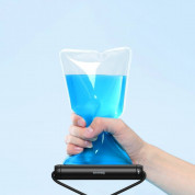 Baseus Cylinder Slide-cover Waterproof Bag Pro - универсален водоустойчив калъф за смартфони до 7.2 инча (черен) 8